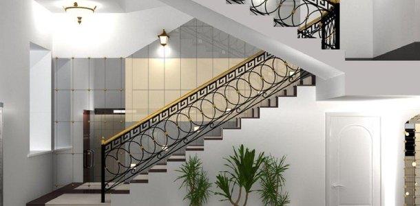 klasyczne balustrady na schodach